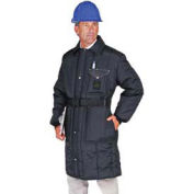 RefrigiWear Iron Tuff Inspector Coat Regular, Navy, Small