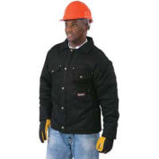 RefrigiWear Utility Jacket Regular, Black, Medium