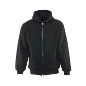 RefrigiWear Insulated Quilted Sweatshirt Regular, Black, Large