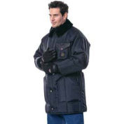 RefrigiWear Iron Tuff Winter Seal Jacket Regular, Navy, XL