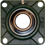 Buyers Products 4F32SCR Flange Unit, 4-Hole, 2in, Set Screw Locking