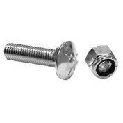 Buyers Products 1301065 Bolts, Crg, W/Lkg Nut, 5/8 In X 2 1/2 In