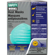 MSA 10028560 Dust And Pollen Masks, 50-Pack