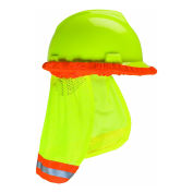 Sunshade™ Hard Hat Accessory, Mesh, Yellow