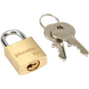 Master Lock No. 4120 General Security Padlock, Brass Body - Pkg Qty 12