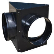 Heat Wagon Dual Outlet Duct Adaptor for Heat Wagon HVF210, 12" Diameter