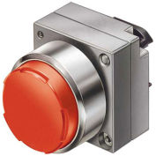 Siemens Pushbutton, Momentary, Red, Extended Cap, Operator, Round-Metal