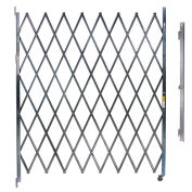 Single Folding Steel Gate 3'W to 4'W and 7'H, SSG475