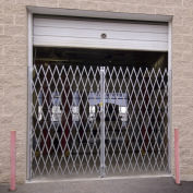 Double Folding Steel Gate 16'W to 18'W and 8'H, PFG1885