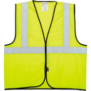 OccuNomix Class 2 Solid Vest, Hi-Vis Yellow 2XL/3XL