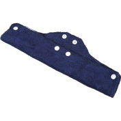OccuNomix Terry Topper Snap-On Hard Hat Sweatband, One Size, Navy