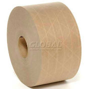 Reinforced Water Activated Tape, 3" x 450', 6 Mil, Kraft