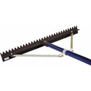 36" Sharp Tooth Lute Rake With  6' Snap Handle