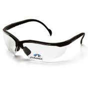 Pyramex V2 Readers Eyewear Clear +1.5 Lens, Black Frame, 1-Pack