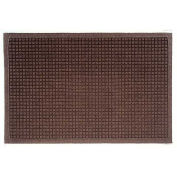 Waterhog Fashion Mat, 4' x 8' x 3/8", Dark Brown