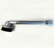 5" Diameter Aluminum Brush Tool for 2" Vacuum Hose