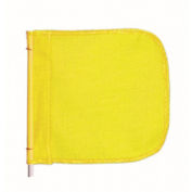 Checkers Heavy Duty Flag, 16"x16" Yellow, FS9024-16-Y