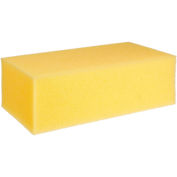 Flo-Pac Extra Large Sponge, Yellow - Pkg Qty 24