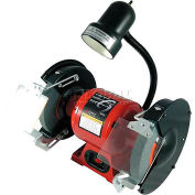 Sunex 5002A Sunex 8" 3/4 HP 3450 RPM Bench Grinder W/ Light