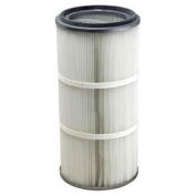 Koch™ Filter C44A145-409 Dust Collector Cartridge Flg Plate Sq 12-7/8W x 26-5/8H x 12-7/8D