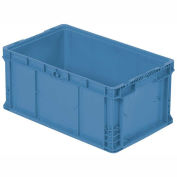 ORBIS Stakpak Modular Straight Wall Container, 24"L x 15"W x 11-1/2"H, Blue