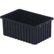 LEWISBins ESD-Safe Divider Box, 16-1/2"L x 10-29/32"W x 7"H - Pkg Qty 6