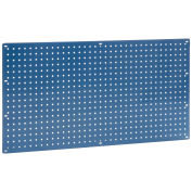 Global Industrial Heavy Duty Steel Pegboard, Blue, 36" x 19"