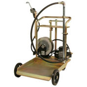 LiquiDynamics 51009C-S2 Electric Oil Transfer Cart - 55 Gallon Drums W/25' Reel - 7 GPM