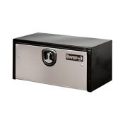 Steel Underbody Truck Box w/SS Door, 18" x 18" x 36", Black