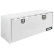 Buyers 1702210, Steel Underbody Truck Box w/ Stainless Steel Rotary Paddle, White 18x18x48