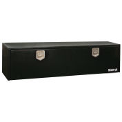 Stainless Steel Underbody Truck Box, 18" x 18" x 60", Black
