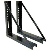 Buyers 1701015, Welded Brackets, Steel Underbody Truck Boxes 24x24