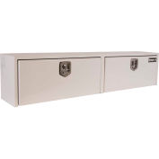 Buyers 1702850, Stainless Steel Topside Truck Box w/ T-Handle, White 16x13x88