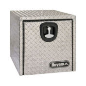 Aluminum Underbody Truck Box, 24" x 24" x 36", Gray
