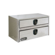 Aluminum Underbody Truck Box, 20" x 18" x 36", Gray