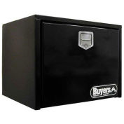 Buyers 1702100, Steel Underbody Truck Box w/ Stainless Steel Rotary Paddle, Black 18x18x24