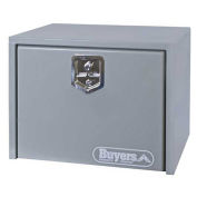 Buyers 1702900, Steel Underbody Truck Box w/ Stainless Steel T-Handle, Primed Gray 18x18x24