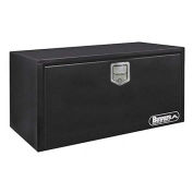 Buyers 1702103, Steel Underbody Truck Box w/ Stainless Steel Rotary Paddle, Black 18x18x30