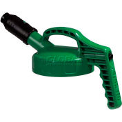 Oil Safe 100505 Stumpy Pour Spout Lid, Light Green