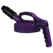 Oil Safe 100507 Stumpy Pour Spout Lid, Purple