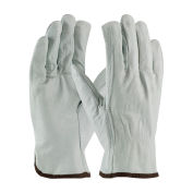 PIP Top Grain Cowhide Drivers Gloves, Straight Thumb, Economy Grade, M