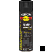 Rust-Oleum High Performance V2100 Rust Prevent Enamel Aerosol, Semi-Gloss Black 15 oz Can - Pkg Qty 6