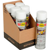 Rust-Oleum 2391838  2300 System Inverted Striping Paint Aerosol, White - Pkg Qty 6