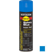 Rust-Oleum High Performance V2100 Rust Preventive Enamel Aerosol, Safety Blue 15 oz. Can
