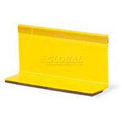 Pexco 8007302620 4" Temporary Overlay Pavement Marker, 2-Way, Yellow - Pkg Qty 500