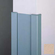 End Wall 90° Corners, 2'' Wings, 4'H W/Caps. 6" W, Doeskin