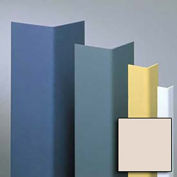 Surface Mounted Corner Guard, 90°, 1-1/2" Wings, 8'H, Taupe, Undrilled Vinyl