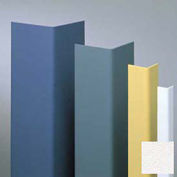 Surface Mounted Corner Guard, 90°, 3/4" Wings, 8'H, Linen WH, Vinyl