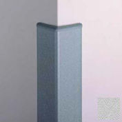 Corner Guard 90°, 3'' Wings, 8'H W/Caps, Silver Gray