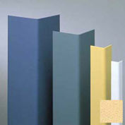 Surface Mounted Corner Guard, 90°, 1-1/2" Wings, 8'H, Saffron, Undrilled Vinyl